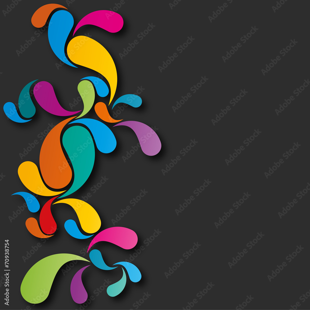 Naklejka premium fond abstrait