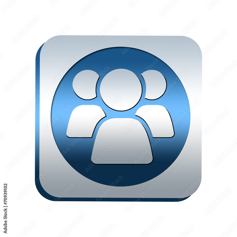 Bouton chromé : groupe Bouton chromé : groupe