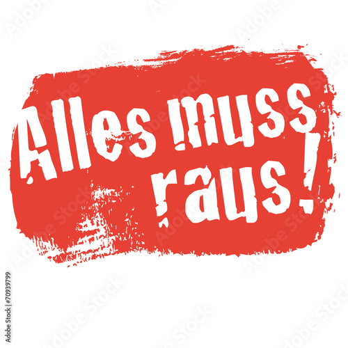 Alles muss raus!