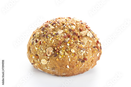 Fresh whole grain bread