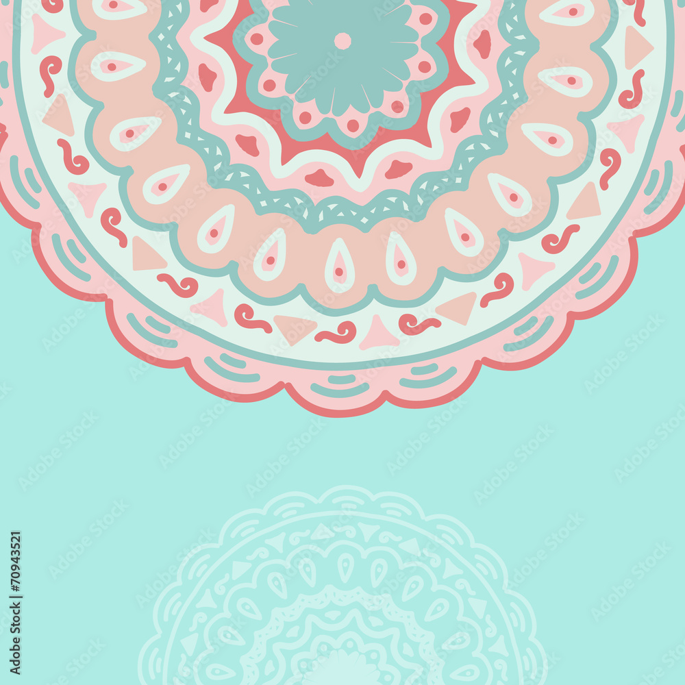 Naklejka premium Abstract background of circular elements