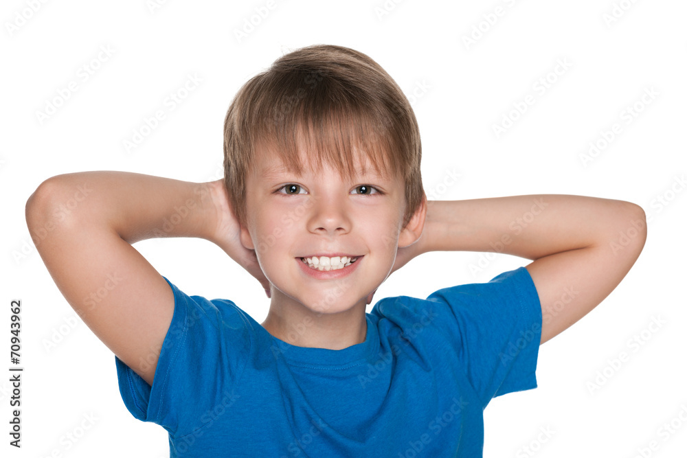 Portrait of a young boy Portrait of a young boy