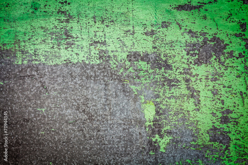 Wallpaper Mural Damaged textured with green paint Torontodigital.ca
