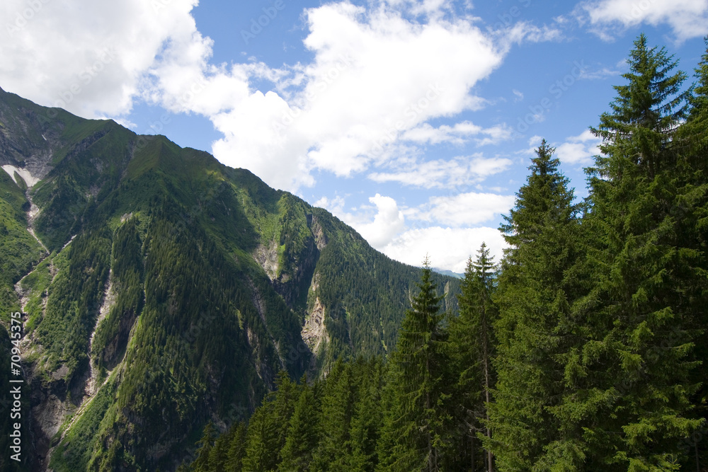 Fototapeta premium Stilluptal - Zillertal - Alpen