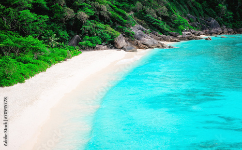 Top view of Similan island. Thailand