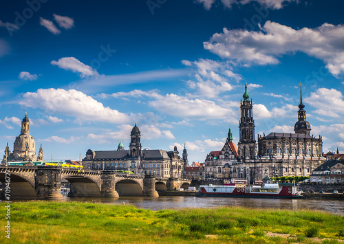 The ancient city of Dresden, Germany.