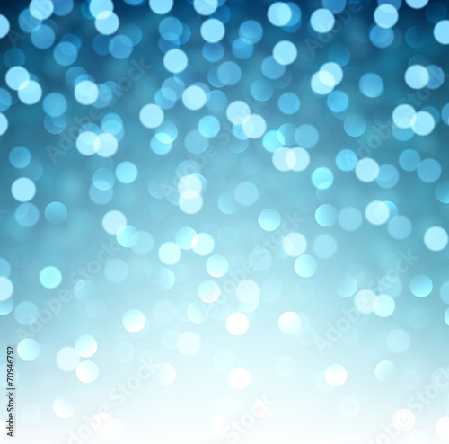 Blue christmas background.