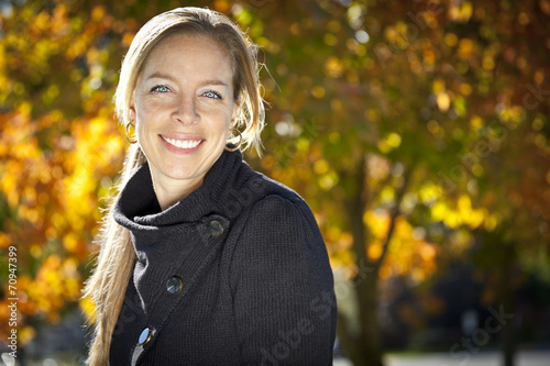 Portrait Of A Mature Woman Smiling