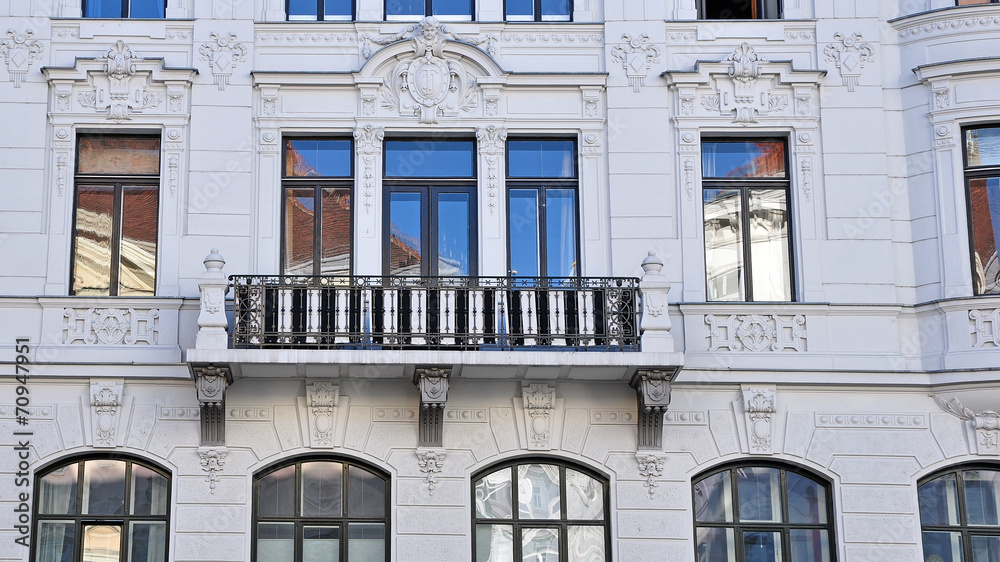 Obraz premium alter balkon