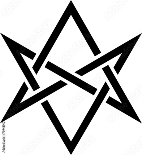 Unicursal Hexagram, Golden Dawn, Kabbalah photo