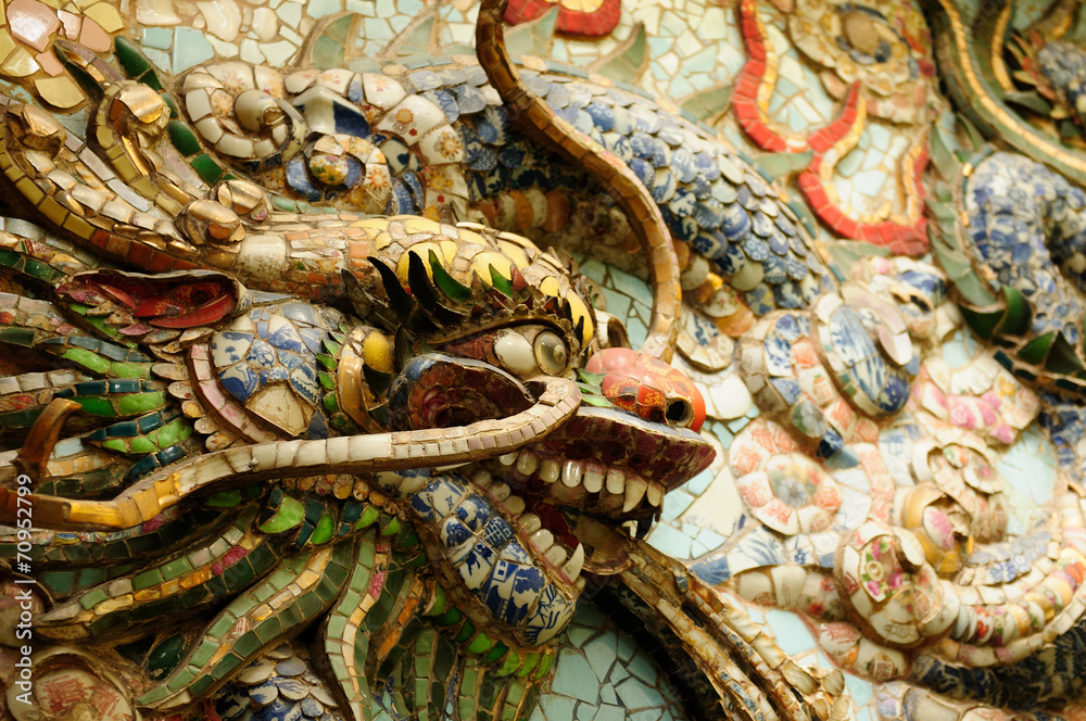 Fototapeta premium China temple in Vietnam