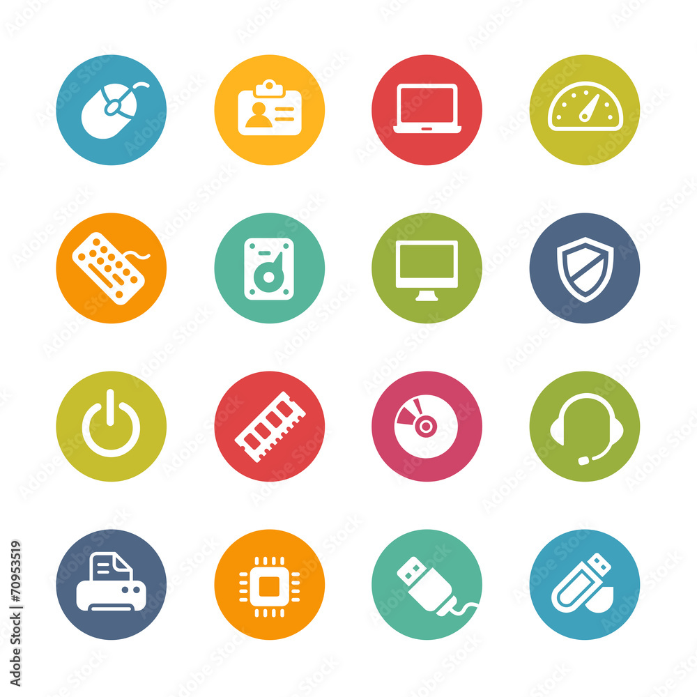 Computer Icons -- Fresh Colors Series Computer Icons -- Fresh Colors Series