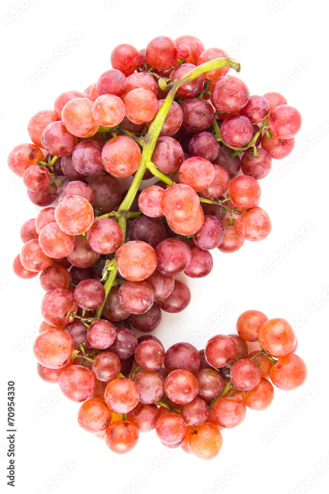 grapes isolated on white background grapes isolated on white background