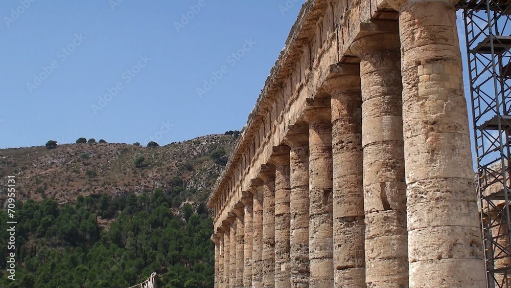 Doric temple of Segesta. Sicily