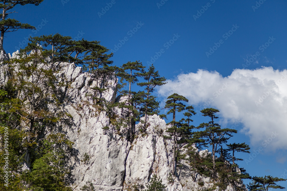 Mountain scenery in the Transylvanian Alps, in summer Mountain scenery in the Transylvanian Alps, in summer