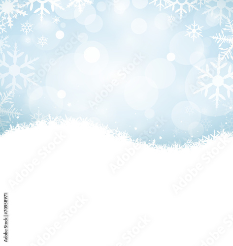 Schnee Karte Winter