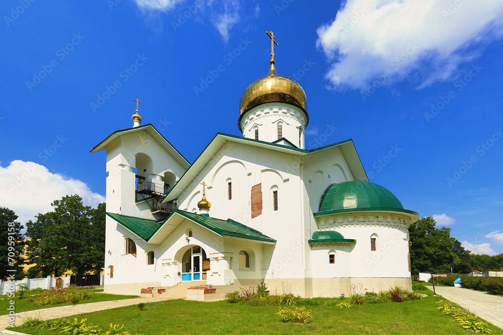 Church of St. Alexander Nevsky. Ashukino village.