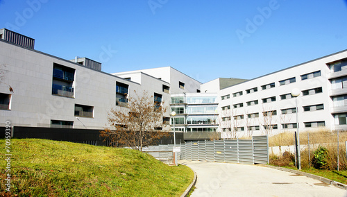 Edificios del hospital de la Sante Creu i Sant Pau, Barcelona photo