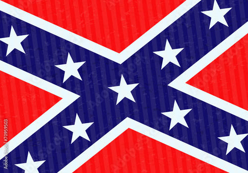 Confederate flag vector