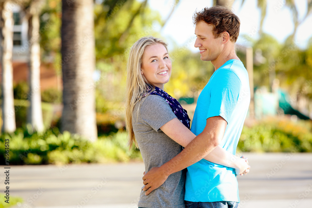 Fototapeta premium Young couple