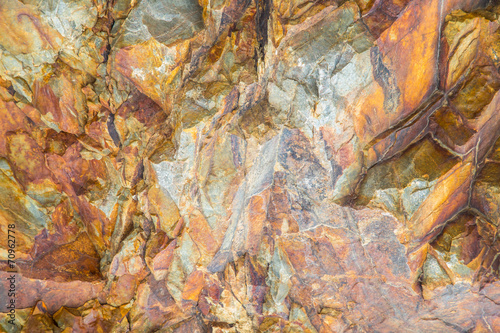 Red marble-rock