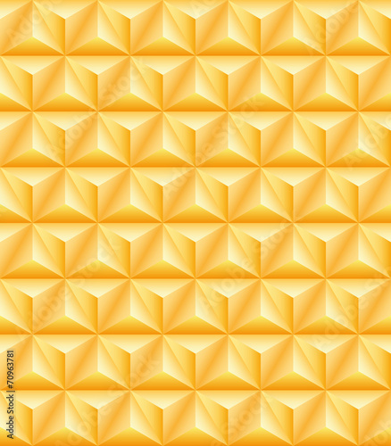 Tripartite golden pyramid seamless texture