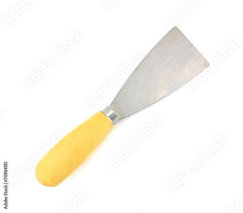 wall scraper isolated on white background