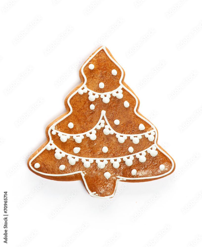 Christmas gingerbread cookie