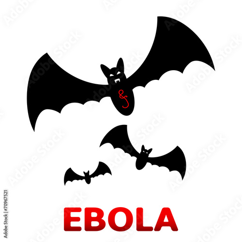 Fruit bats are carriers of Ebola