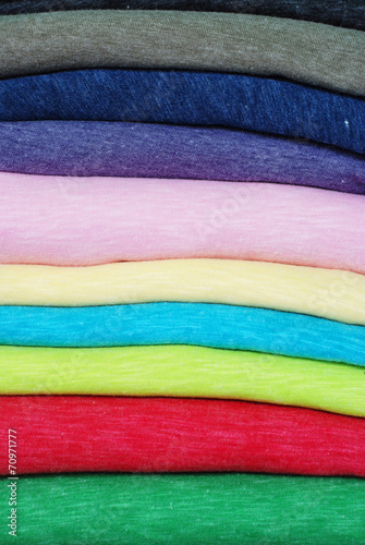 Colorful folded cotton polyester ,texture, background