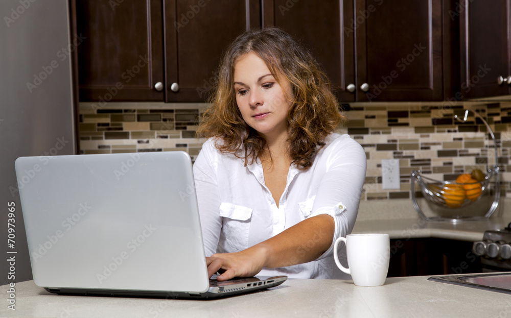 woman in the kitchen woman in the kitchen