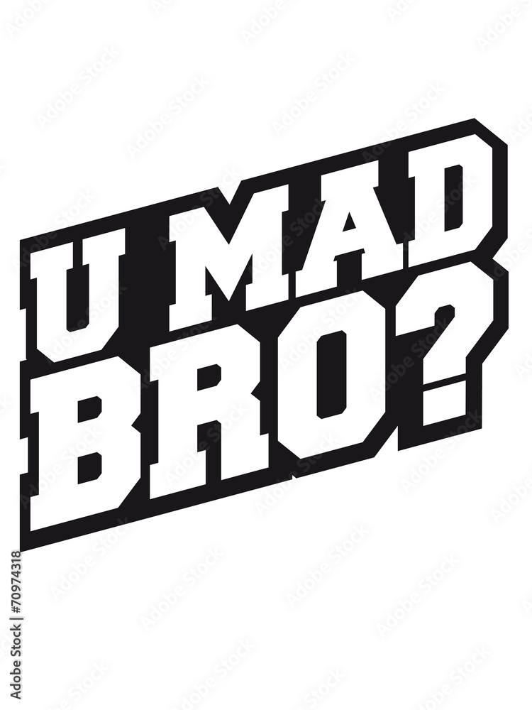 U Mad Bro Logo