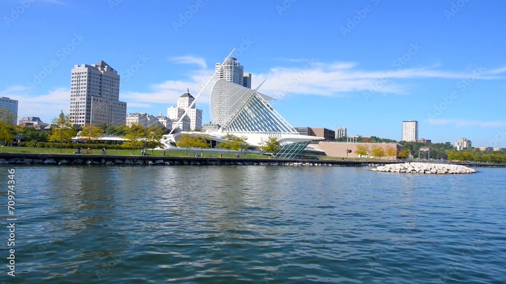 Milwaukee Wisconsin on a Sunny Day