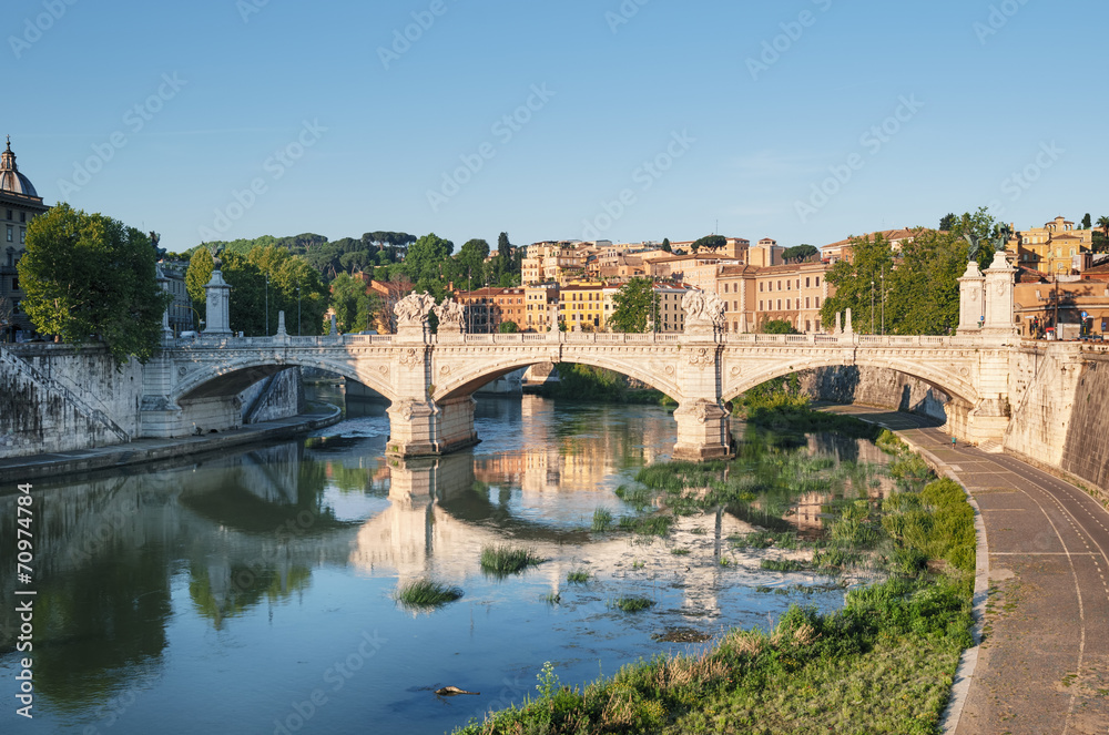 St. Angelo Bridge, Rome - Italy
