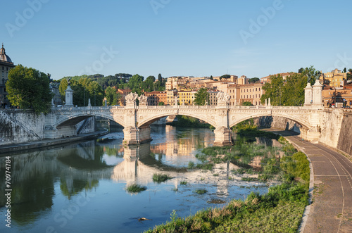 St. Angelo Bridge, Rome - Italy