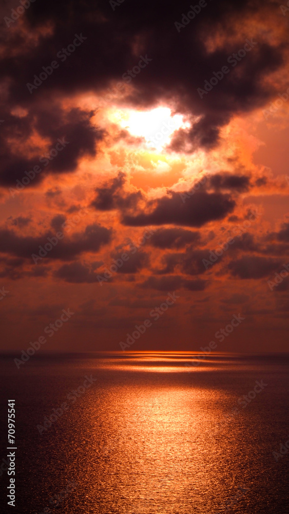 Obraz premium sunset beach Phuket