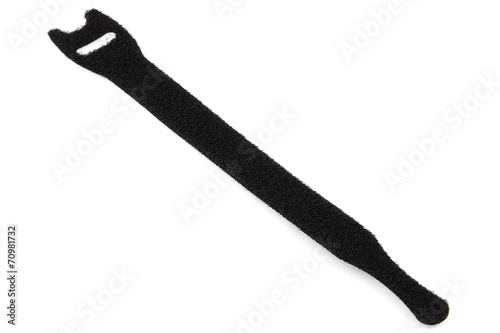 Velcro cable tie in black