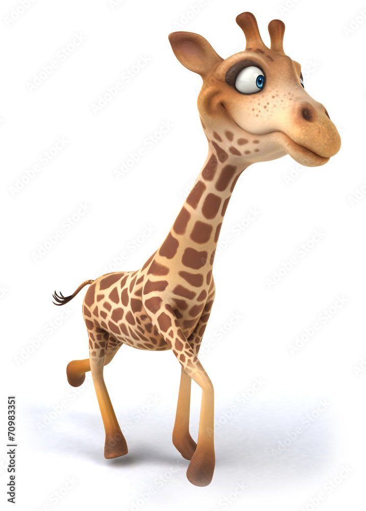Obraz premium Fun giraffe