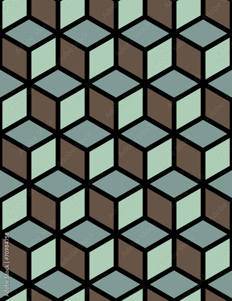 A seamless hexagonal pattern A seamless hexagonal pattern