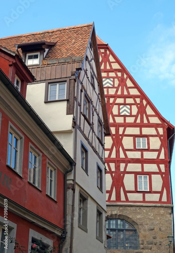 Historisches Bauwerk in Rothenburg
