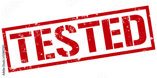 tested stamp