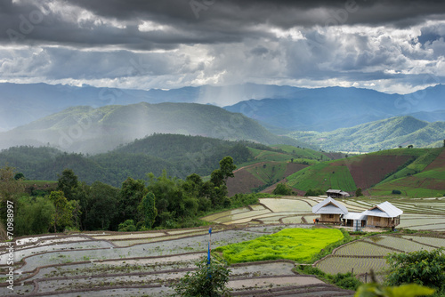 Φωτογραφία terraces field with farmer Mae Jam, Chiang Mai, Thailand