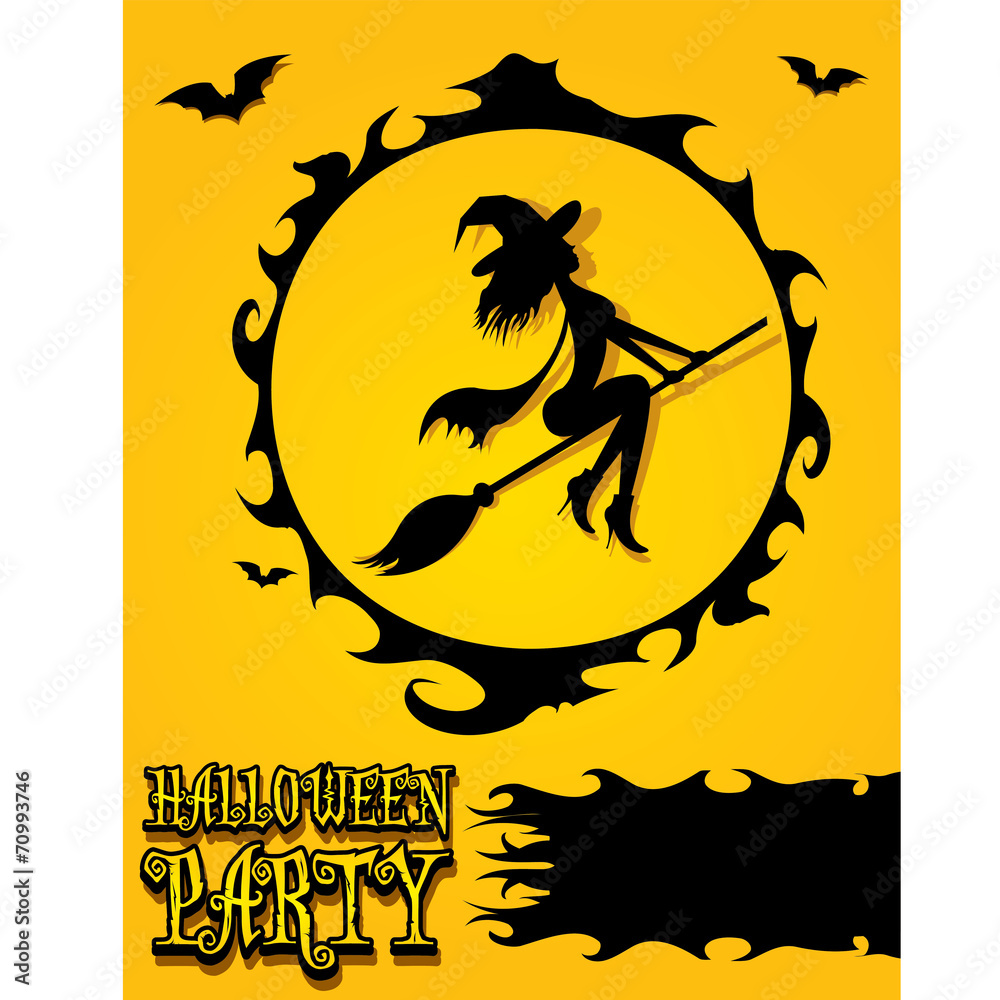 vector happy halloween card design template. vector happy halloween card design template.