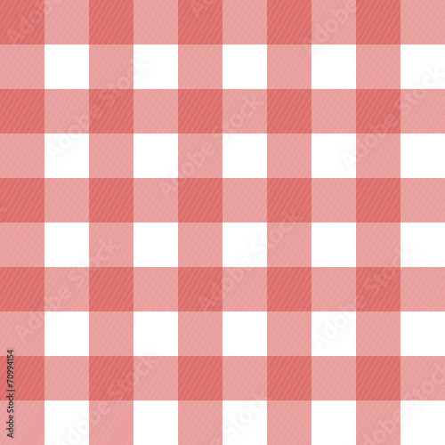 seamless classic red and white linen background, tablecloth