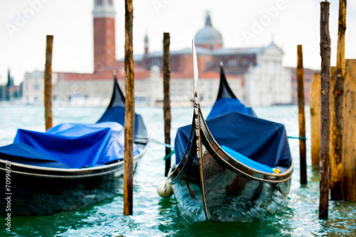 Gondolas in Venice © Ievgen Skrypko