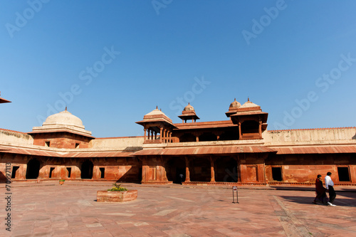 Fort rouge indien fatehpur sikri © Dussauj