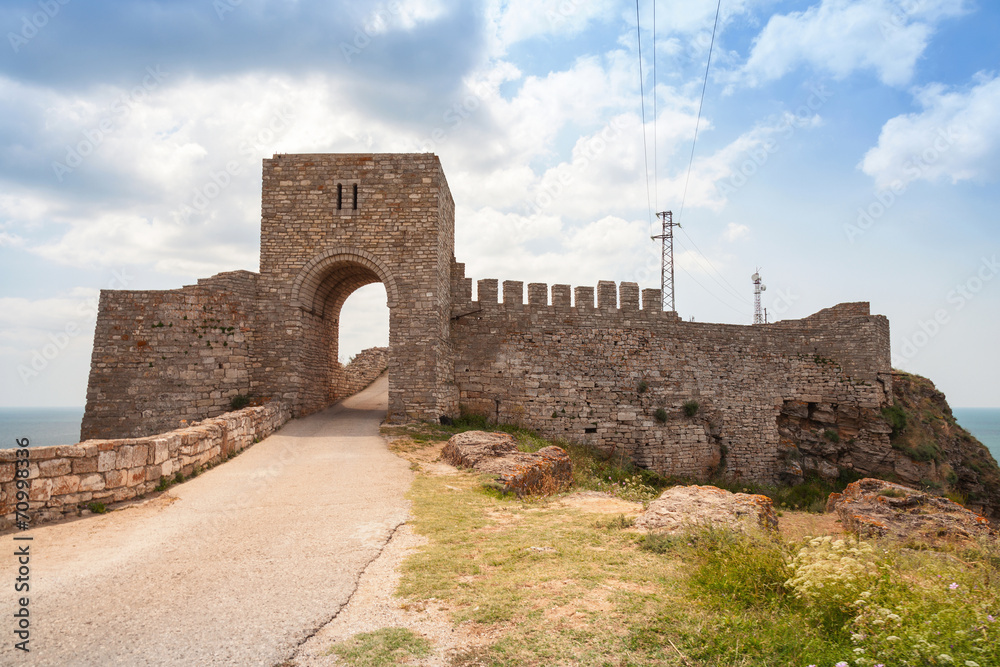 Obraz premium Old fortress in Kaliakra, Bulgaria