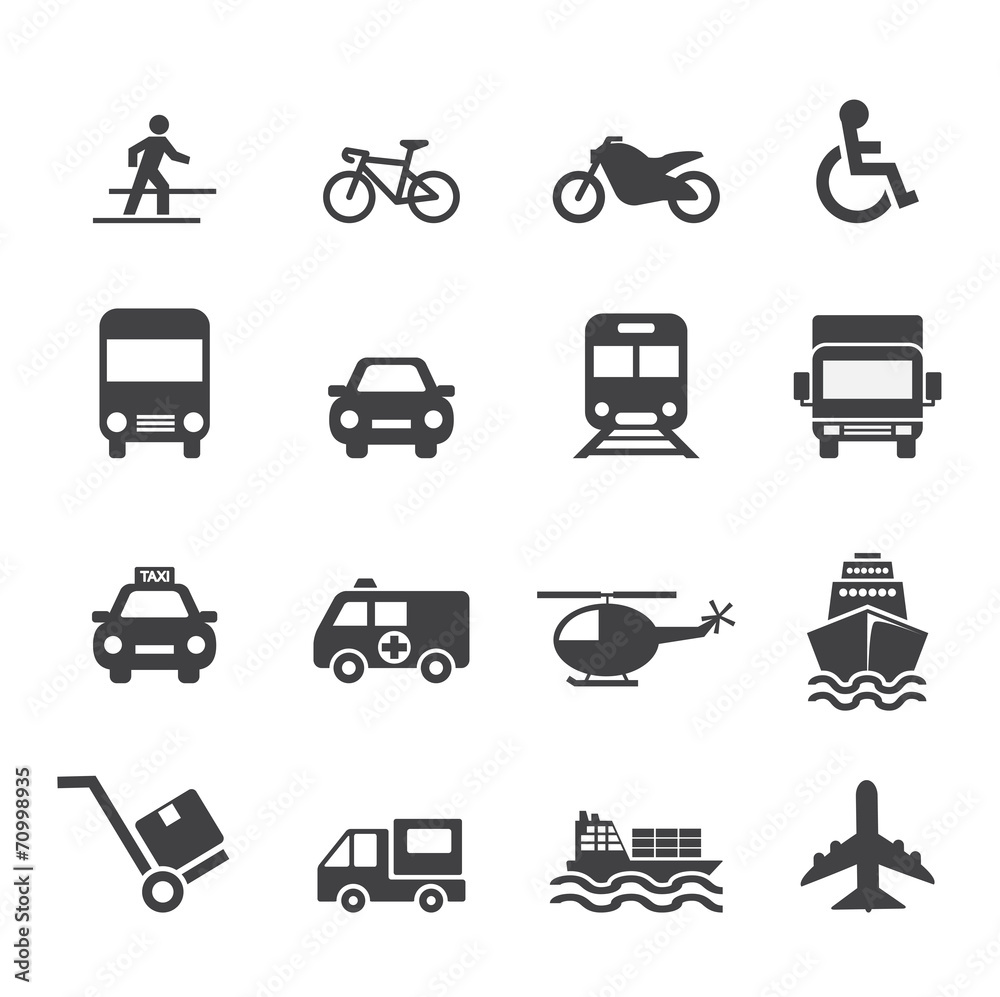 Transportation Icon Transportation Icon