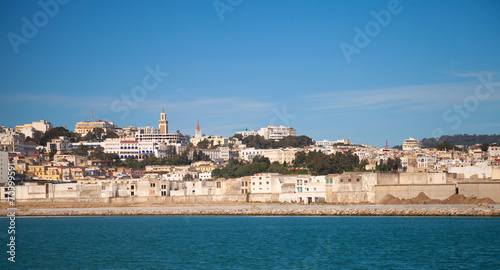 Tangier port panorama, Morocco, Africa