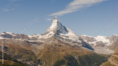 Zermatt, Dorf, Schweizer Alpen, Walliser Berge, Trockener Steg